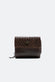Intreccio Knopf und glatte Brieftasche unisex Barone firenze - 1