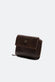 Intreccio Knopf und glatte Brieftasche unisex Barone firenze - 2