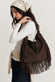 Prato Suede in Leather Dark Brown woman Barone firenze - 2