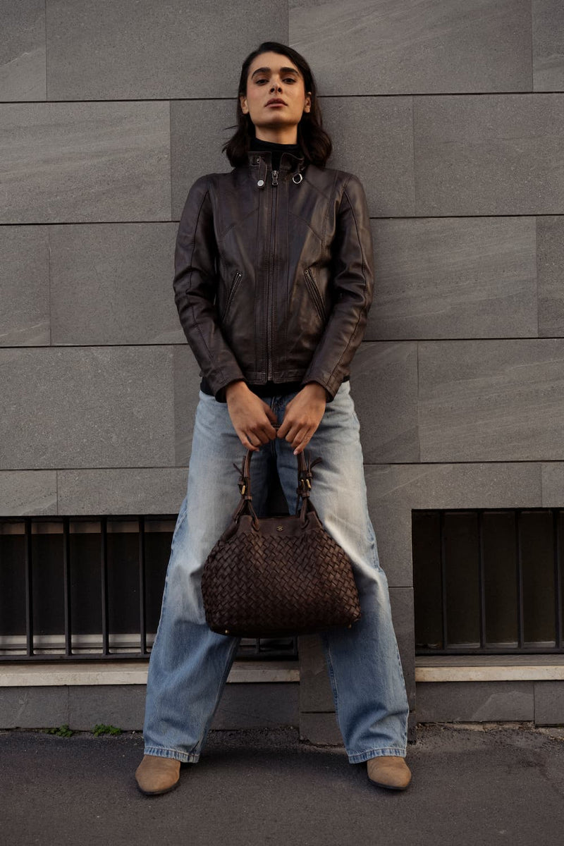 Sofia Dark Brown woman Barone firenze - 6