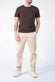 T-shirt Barone Ricamo Fronte Cioccolato man Barone firenze - 3