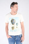 Men's Balloon Print T-Shirt uomo Barone firenze - 1
