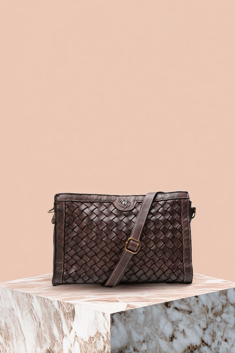 Venere Intreccio Dark Brown woman Barone firenze - 4
