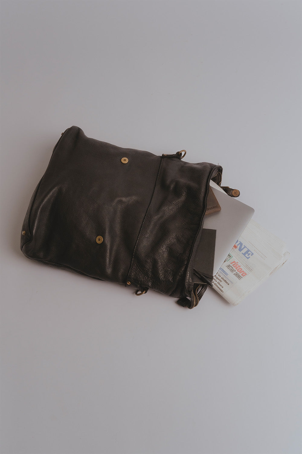 Brn Rucksack – 050 Herren unisex Barone firenze - 5
