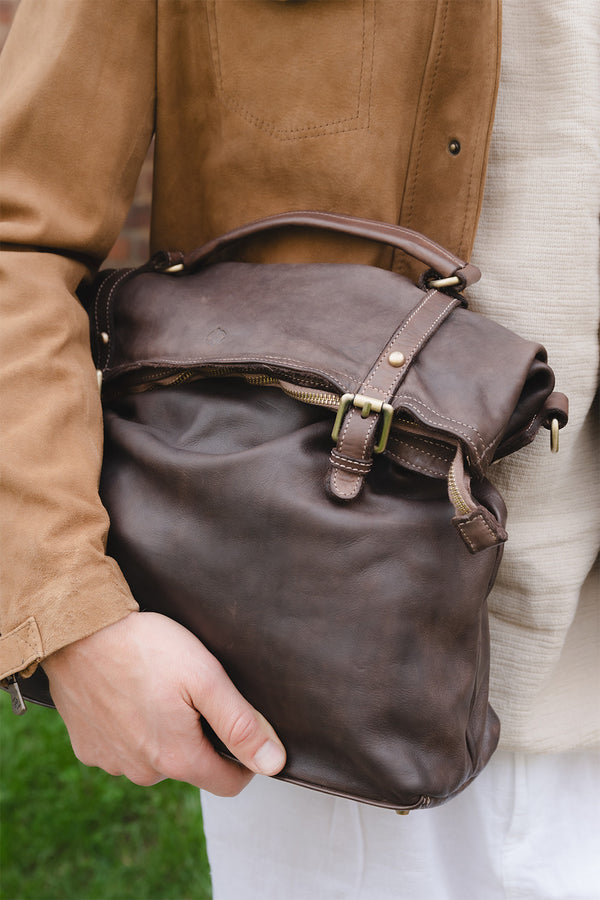Brn Rucksack – 050 Herren unisex Barone firenze