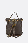 Forte Backpack Dark Brown unisex Barone firenze - 9