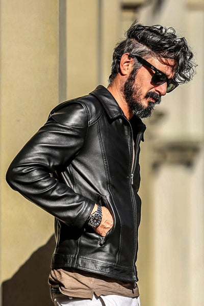 Elton Gold Collar Black