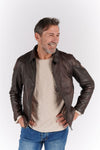 Elton Gold Collar Dark Brown man Barone firenze - 4