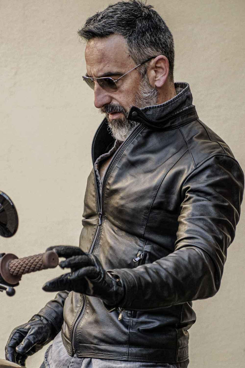 Massi Black Jacket man Barone firenze - 7