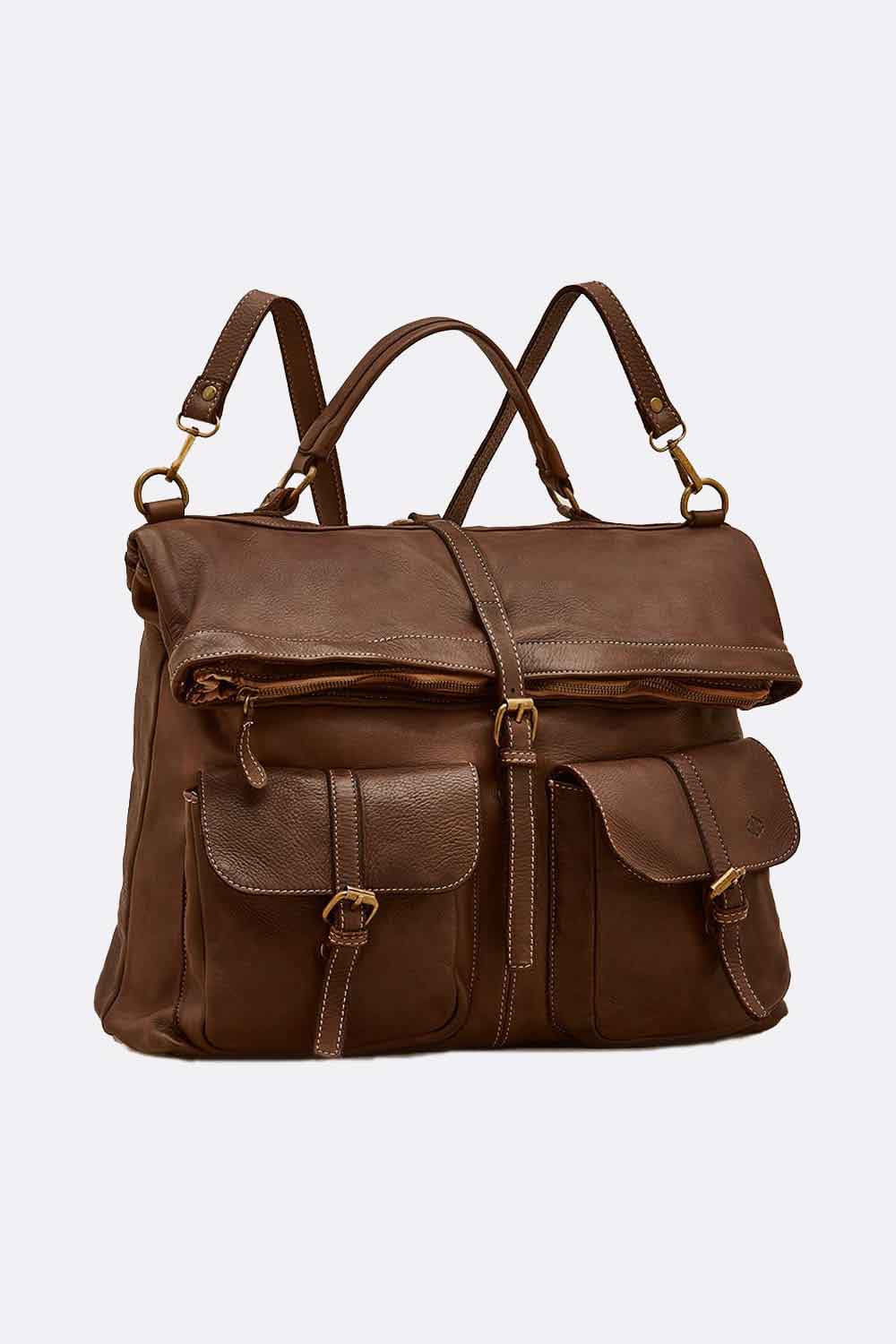 Massa zaino 100% vera pelle Made in Italy - Barone Firenze